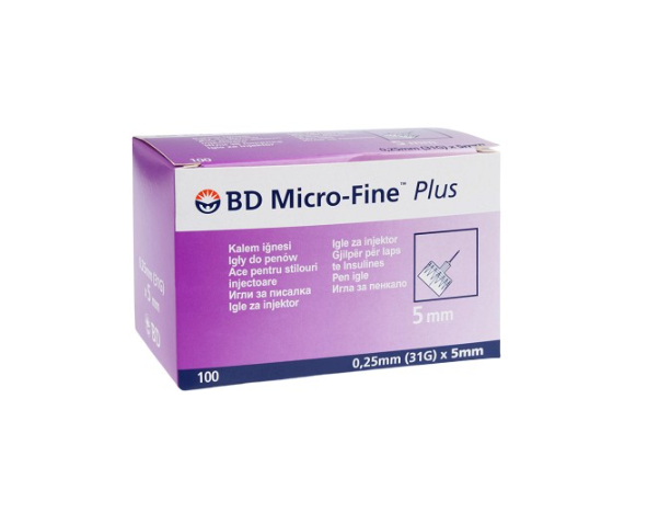 Голка для ручок MICRO - FINE BD 31G 0,25x5мм 100шт